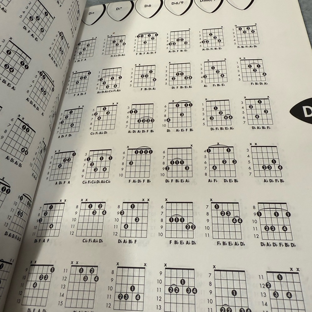 Basix Guitar Chord Dictionary Book CD Alfred Publishing 1996 Chords Theory Learn - Picture 8 of 16